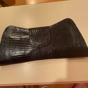 New clutch croc leather by Charles Calfun